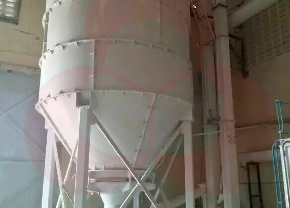 Assembly Flour Storage Silo